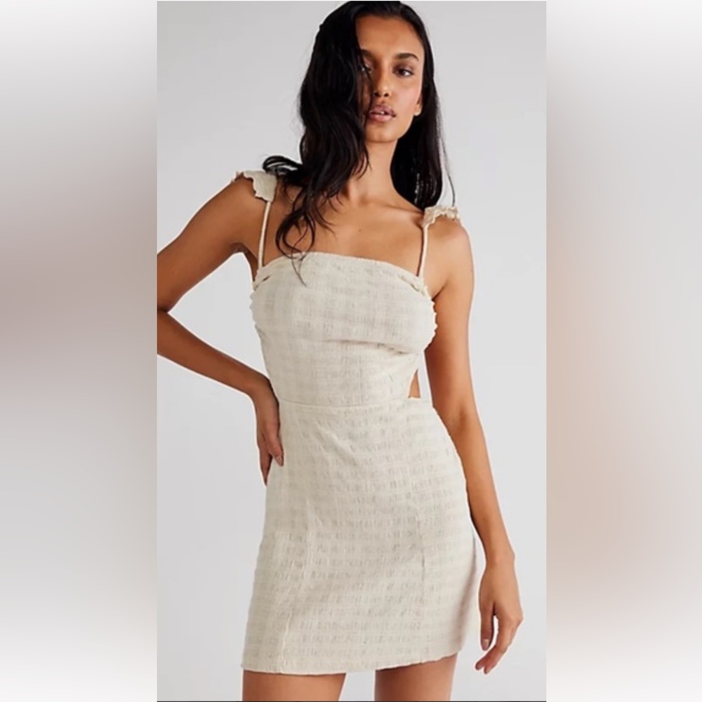 Cream Free People Dress